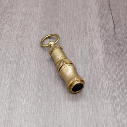 Cigarism Metal Cigar Punch Cutter with Key Ring - Bronze Patterned